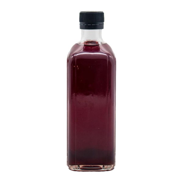 Rotweinessig Cabernet Jura Seitenansicht